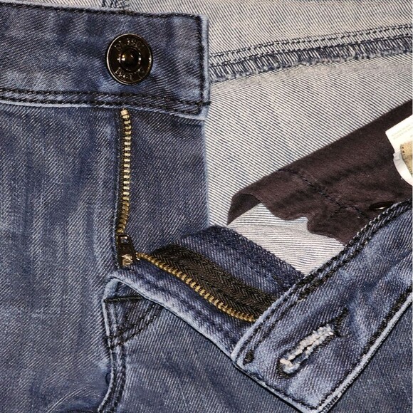 DL1961 Cindy Low Rise Rhythm Wash Stretch Slim Boot Cut Jeans Size 25 - Picture 6 of 12